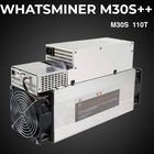 3410W Microbt Whatsminer M30s++ 110T SHA-256 Hash Encryption