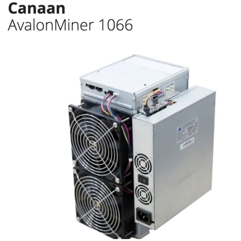 50TH/S 3250W BTC Miner Machine Canaan AvalonMiner 1066 195*292*331mm