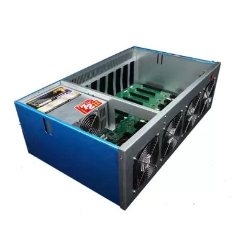 Ethereum 8pcs GPU Mining Rig Machine Case With 4GB DDR3 Notebook
