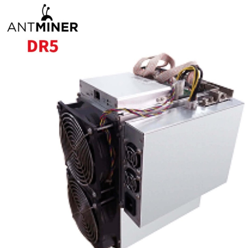 Blake256r14 Asic Bitmain Antminer DR5 34T/H 1800W with PSU